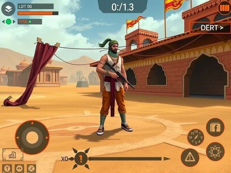 Desert Blade Master Indian festival event